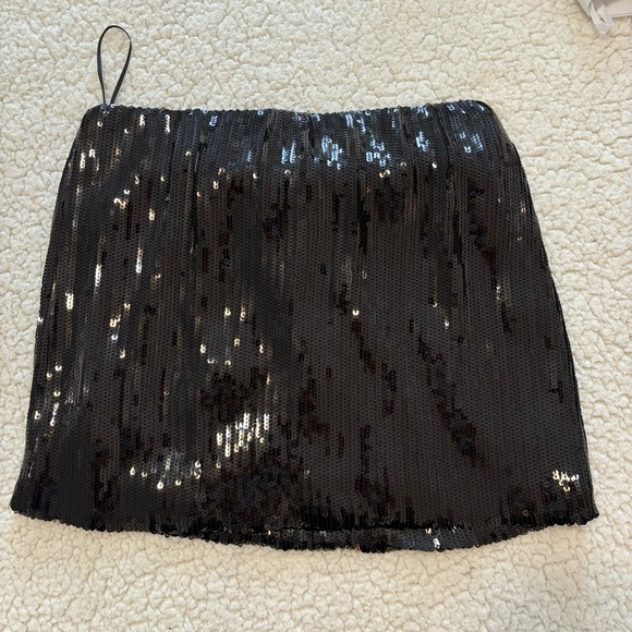 Oak & Fort Sequin Skirt - Picture 5 of 6